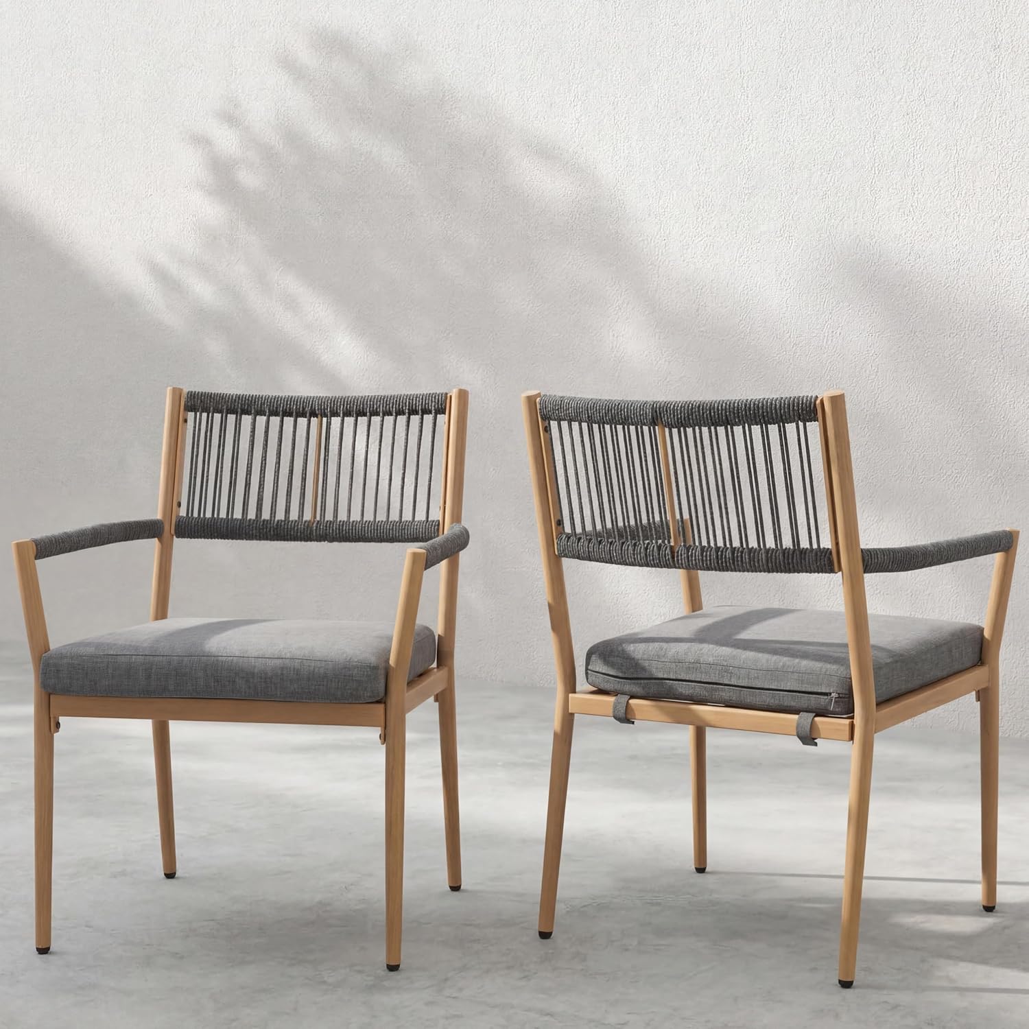 Deck Chair Lounger - Kursi Makan Luar Ruangan dengan Sandaran