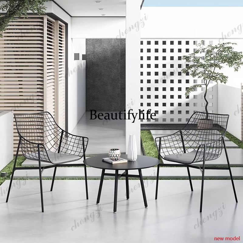 Outdoor Furniture Upholstery - Set Furnitur Taman Minimalis Upholstery, Kursi