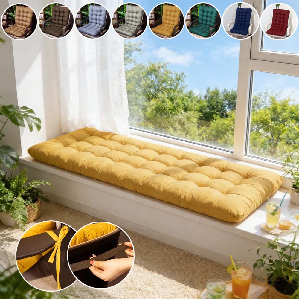 Outdoor Furniture Upholstery - 1 Buah Bantalan Kursi Tebal dengan