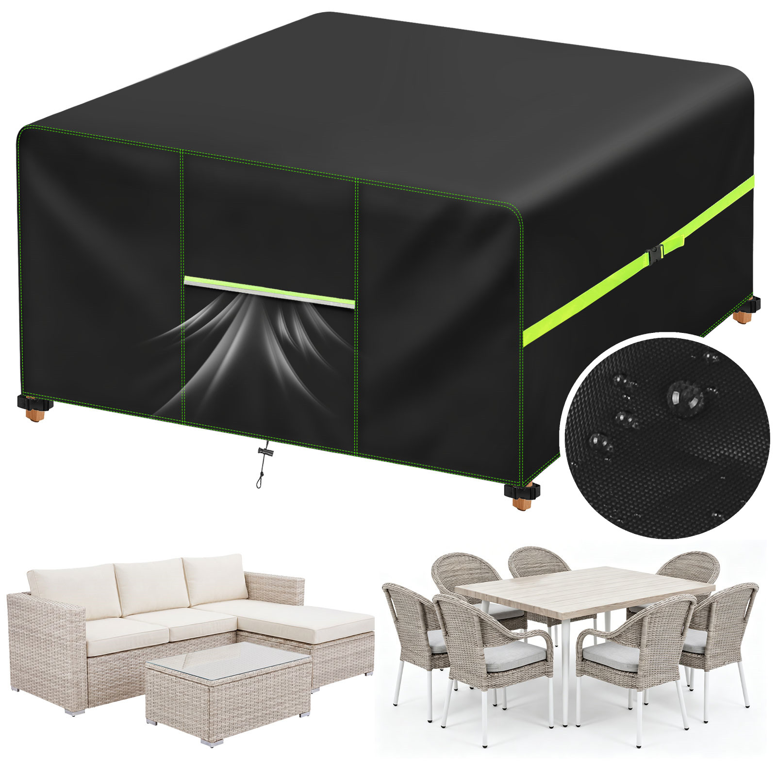 Outdoor Furniture Ideas - Penutup Furnitur Taman dengan Ventilasi Udara