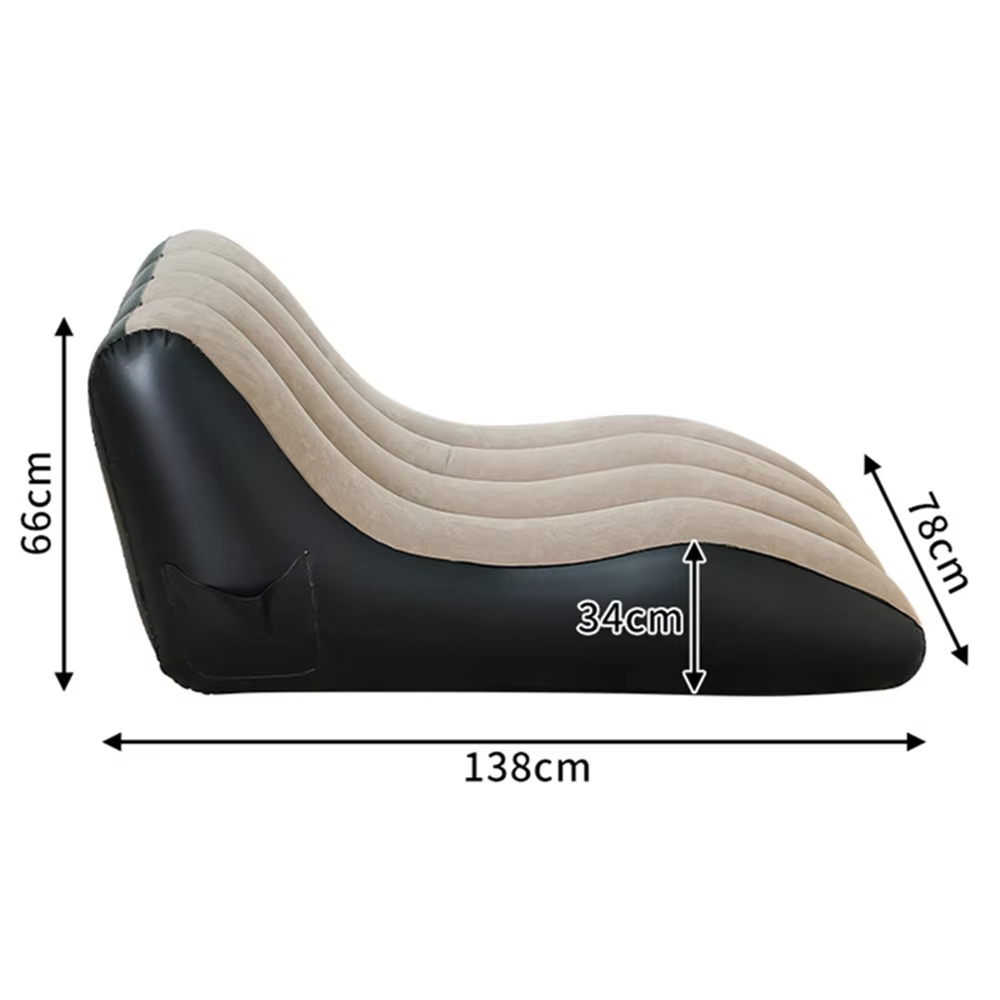Kursi Santai Tiup, Sofa Tiup P - Deck Chair Lounger ulasan dan harga