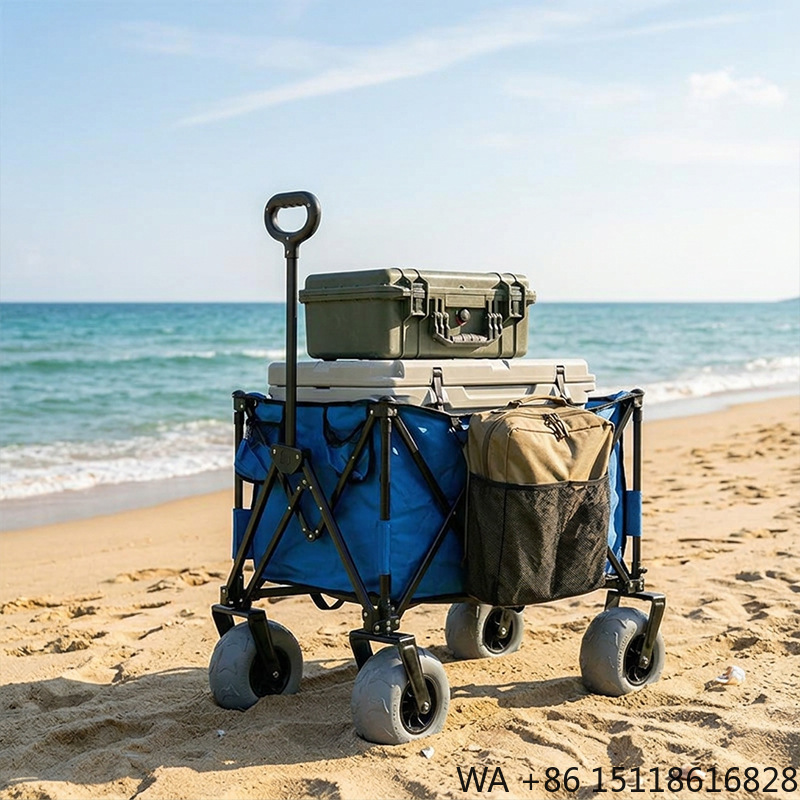 Gerobak Pantai Lipat Berbahan  - Outdoor Furniture Table ulasan dan harga