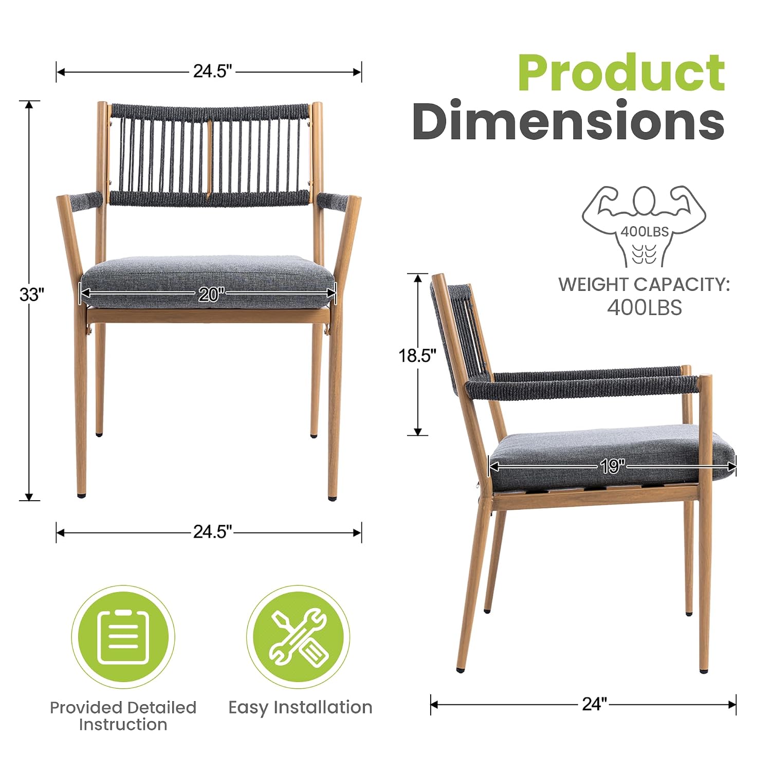 Kursi Makan Luar Ruangan denga - Deck Chair Lounger ulasan dan harga