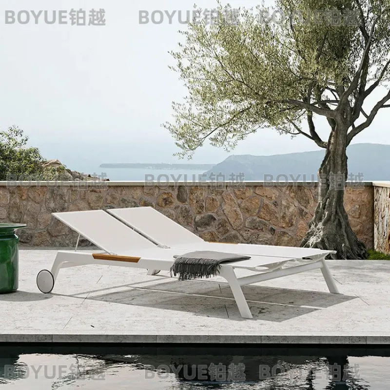 Kursi Pantai Luar Ruangan, Kur - Deck Chair Lounger ulasan dan harga