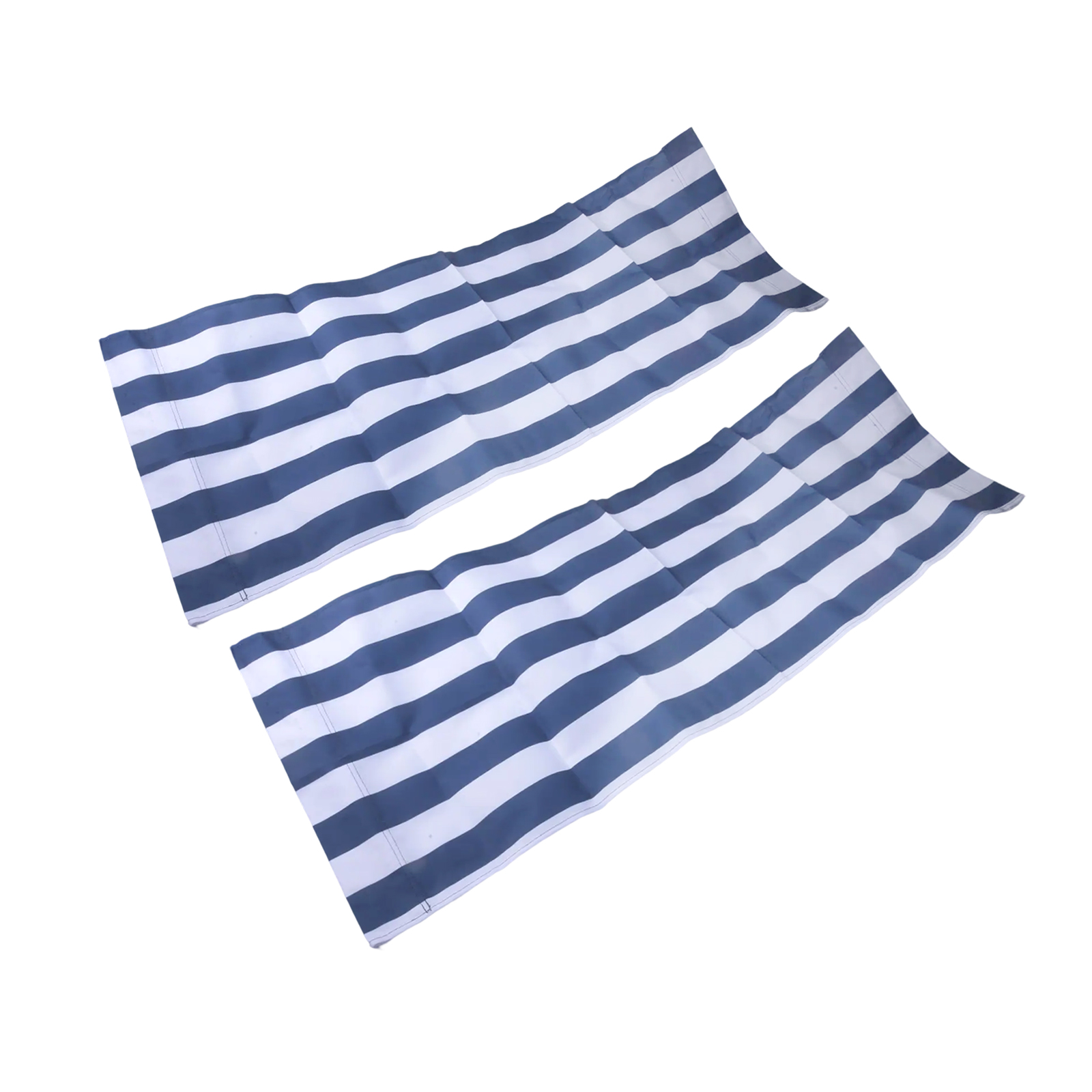 Kain Poliester Bergaris Putih  - Deck Chair Lounger ulasan dan harga