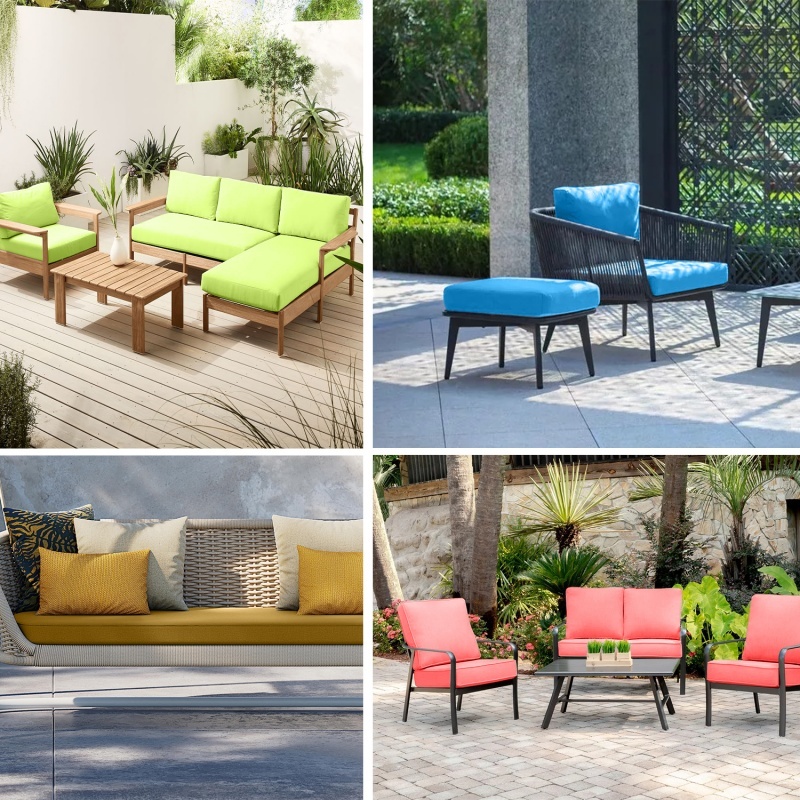 Bantal Kursi Tahan Air, Bantal - Outdoor Furniture Upholstery ulasan dan harga