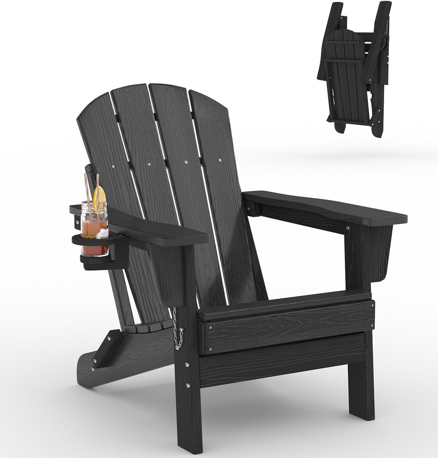 Kursi Lipat Adirondack Plastik - Deck Chair Lounger ulasan dan harga