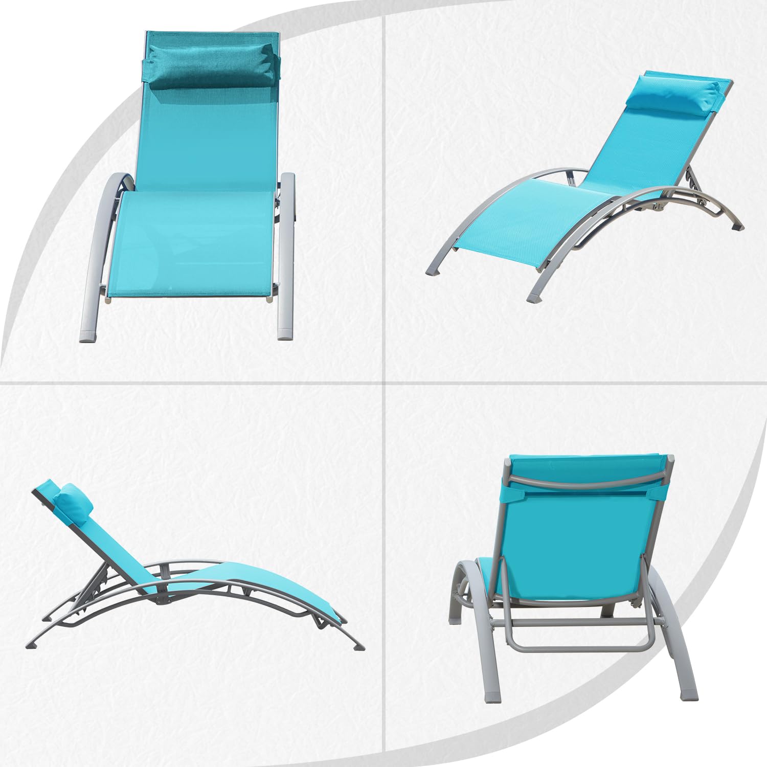 Set Kursi Santai Luar Ruangan  - Deck Chair Lounger ulasan dan harga