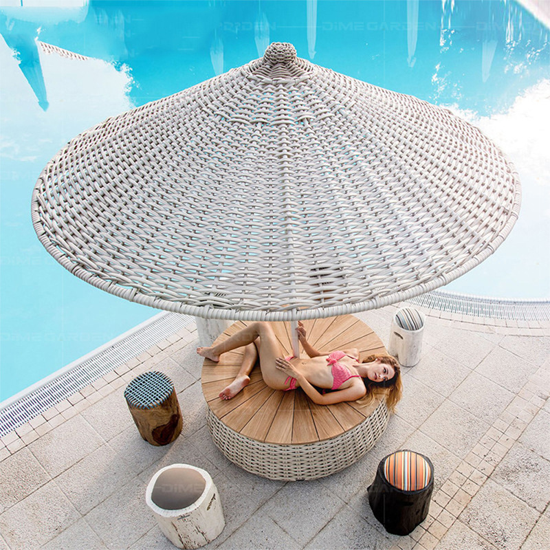 Ide Payung Rotan Modern untuk  - Outdoor Furniture Ideas ulasan dan harga
