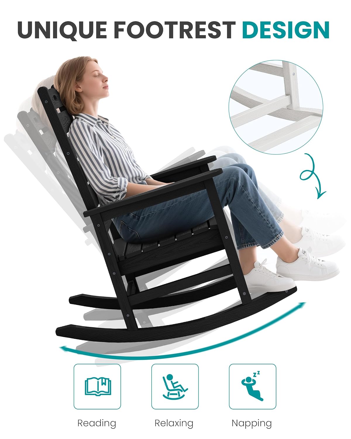 Kursi Goyang Luar Ruangan Ukur - Deck Chair Lounger ulasan dan harga