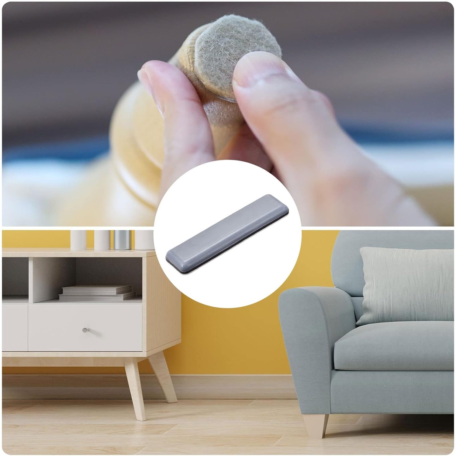 Pelindung Lantai Peredam Gesek - Outdoor Furniture Glider ulasan dan harga