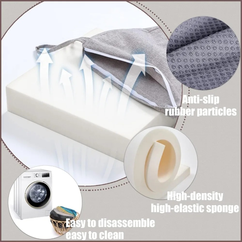 Bantal Duduk Korduroi 5cm Khus - Outdoor Furniture Upholstery ulasan dan harga