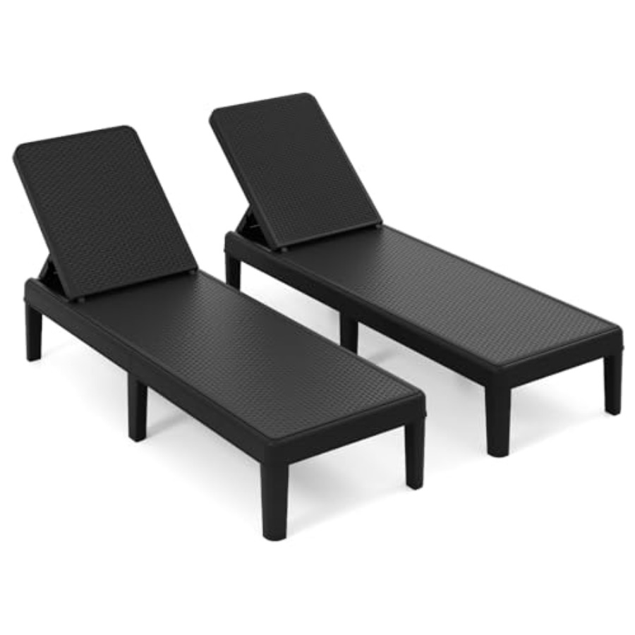 Set kursi santai luar ruangan  - Deck Chair Lounger ulasan dan harga