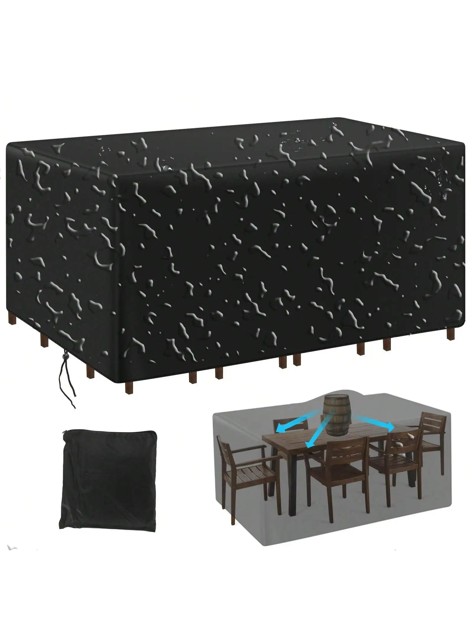 Furnitur taman teras luar ruan - Outdoor Furniture Table ulasan dan harga