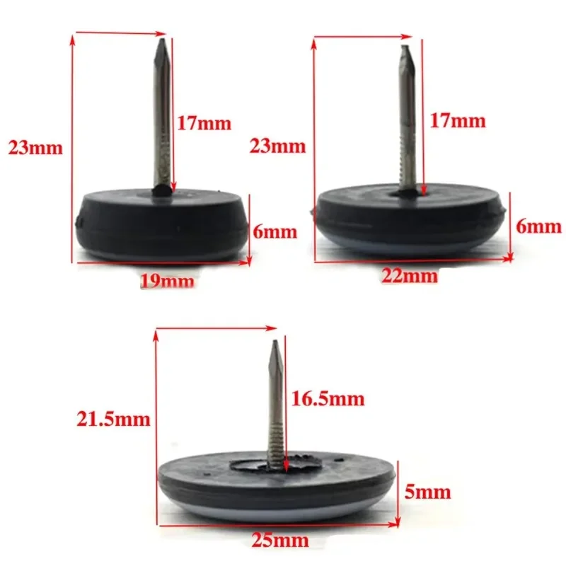 16/19/22/25/32/38mm Pelindung  - Outdoor Furniture Glider ulasan dan harga