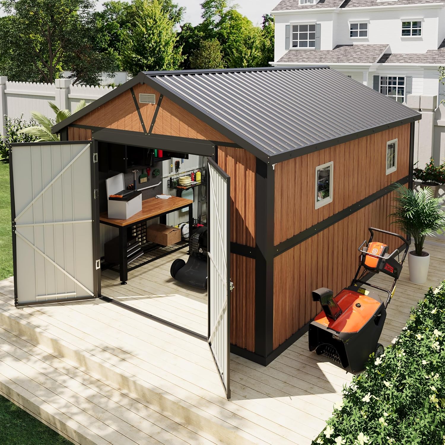 Gudang Penyimpanan Luar Ruanga - Outdoor Furniture Ideas ulasan dan harga