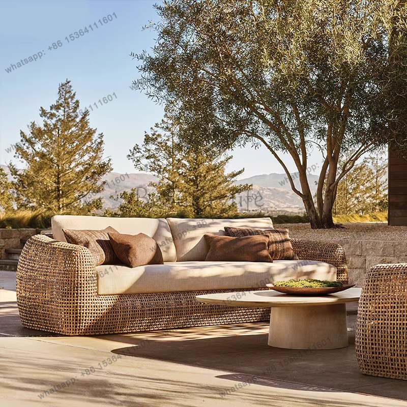 Set Perabot Taman LJY Nordic U - Outdoor Furniture Upholstery ulasan dan harga