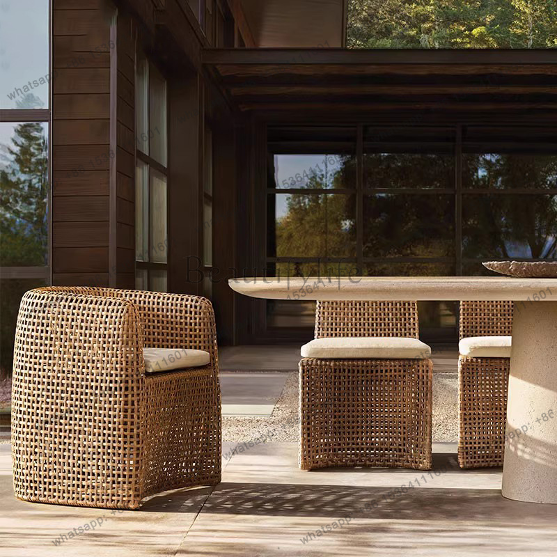 Set Perabot Taman LJY Nordic U - Outdoor Furniture Upholstery ulasan dan harga