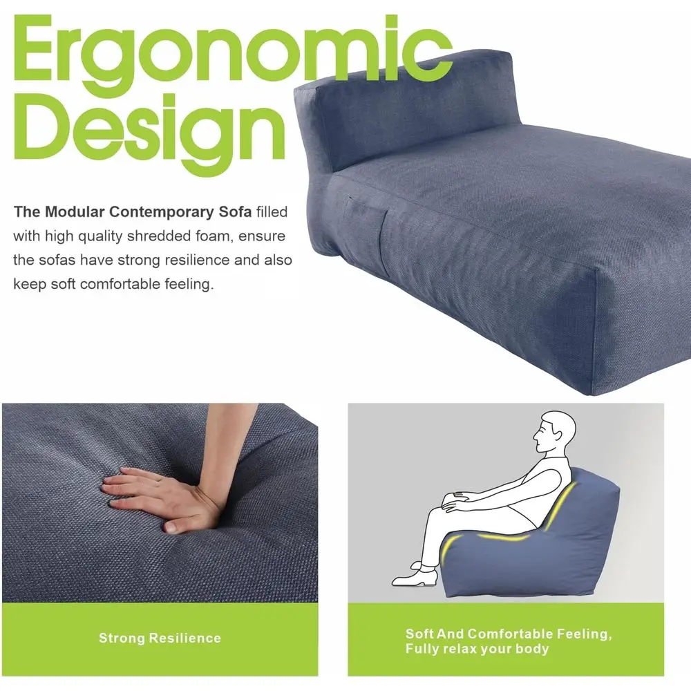 Kursi Santai Bean Bag Tahan Ai - Outdoor Daybed Sofa ulasan dan harga