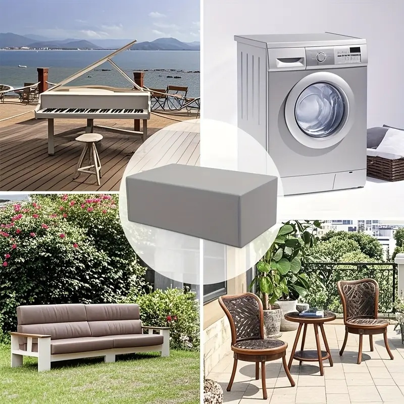 Penutup Pelindung Kain Oxford  - Outdoor Furniture Table ulasan dan harga
